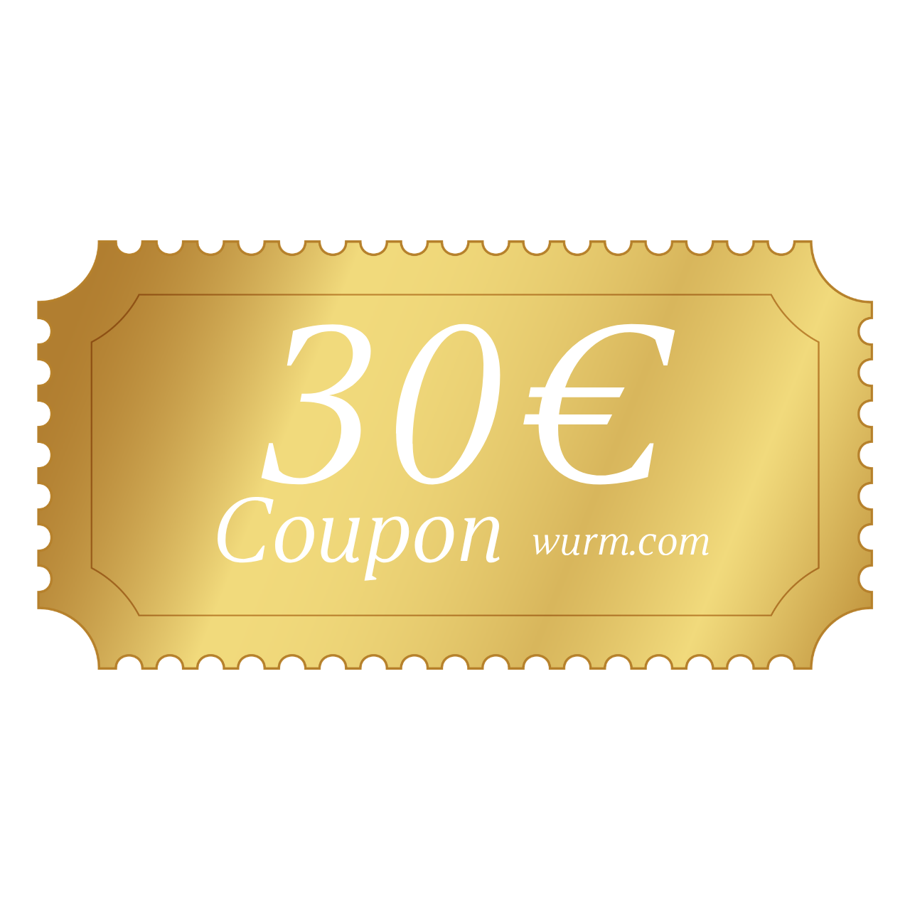 30€ Gutschein wurm.com 2026