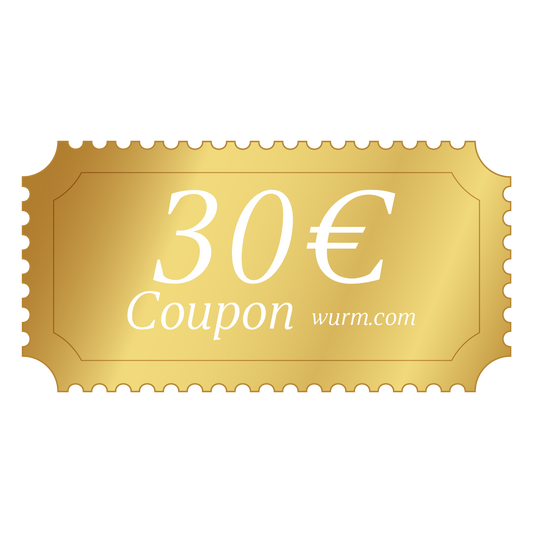 30€ Gutschein wurm.com 2026